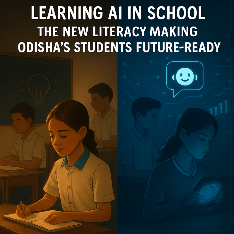 Learning AI in School - Odisha’s Students Future-Ready