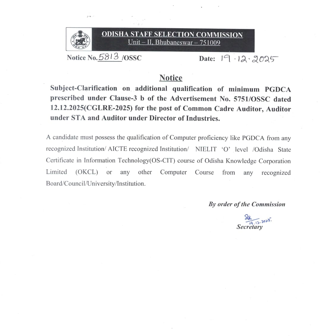 OS-CIT Official Notice